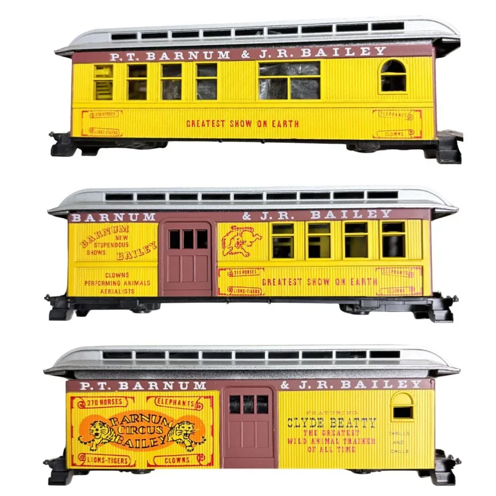Roundhouse HO Barnum Bailey Circus 3785 3790 3795 Lot 3 Boxed Kits